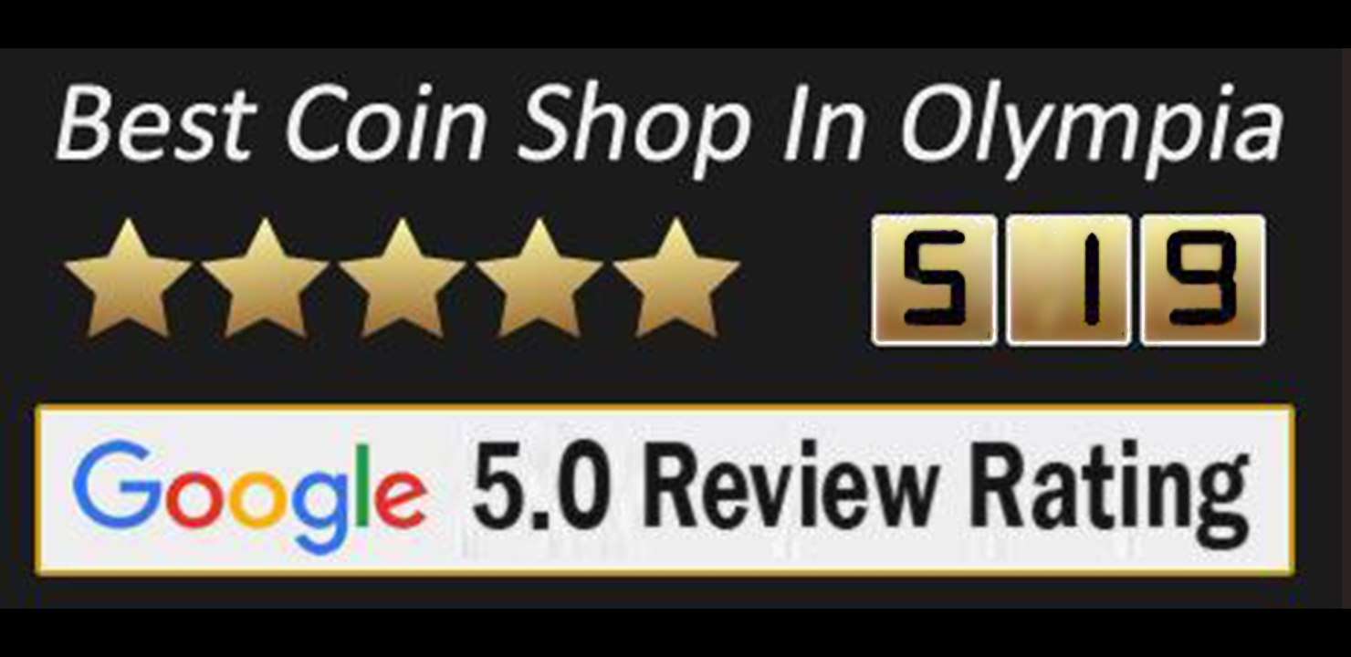 This title and description will help attract attention from users looking for reputable coin shops in Olympia and reinforce trust by highlighting the high review rating. Let me know if you’d like further customization!