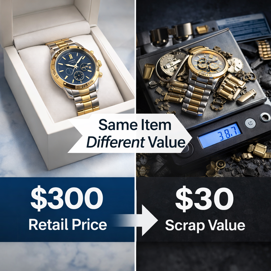 same watch different value
